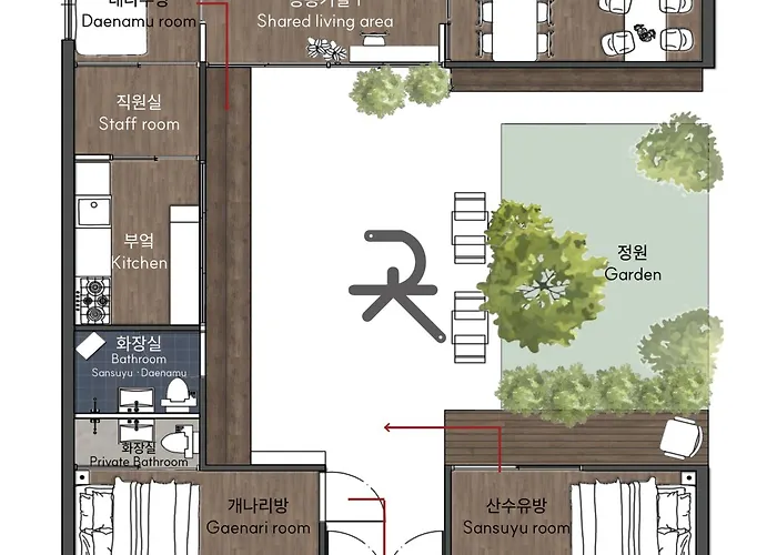 Gasthof Hanok Got Seoul